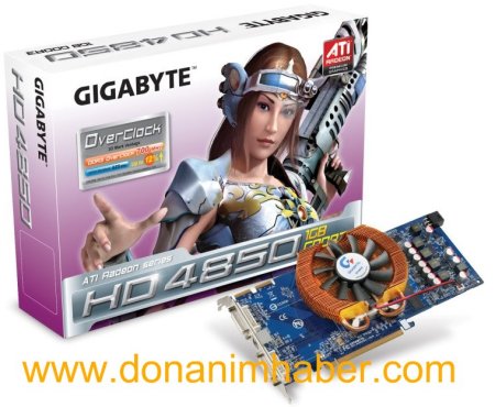  GIGABYTE ATI HD R4850C   1GB 256 BIT   ACİL SATILIK