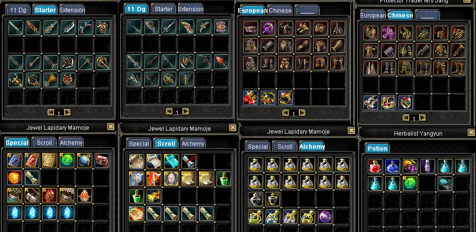  Sernet Arena Online 120 Cap 10 Dg FB items  Npcde