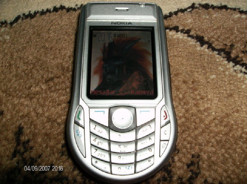  acil satılık nokia 6630 full kutu fatura+ekstralı RESİMLİ