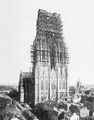  Almanya Kolner Dom - Tarihi Yapılar Köln Katedrali (1248-1880)