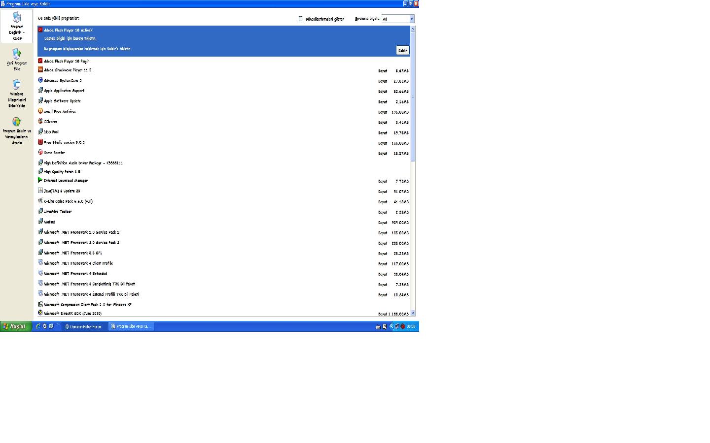  bilgisayarım ağırlaşıyor ...:S