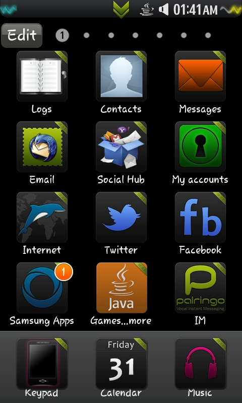  >>> SAMSUNG 8500 WAVE THEME [ ANA BAŞLIK ] HERGÜN YENİ TEMA [KIRKY] BİZLERLE <<<