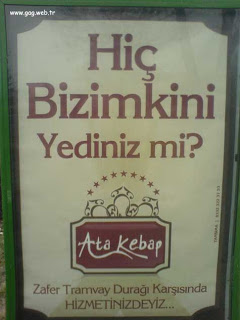  2 yarım ekmek döner + açık ayran=?