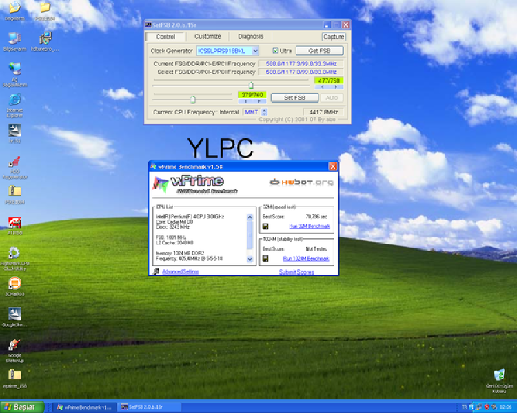  WPRIME süper bir CPU Benchmark.Haydi Kendine Güvenenler?( SIRALAMALI...)