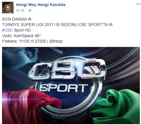 Azerbeycan kanalı CBC SPORT Süper Ligin yayın hakkını aldı