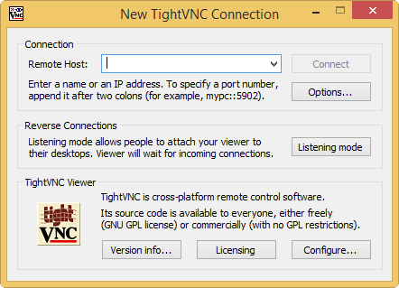  failed to recv data from socket - tightvnc