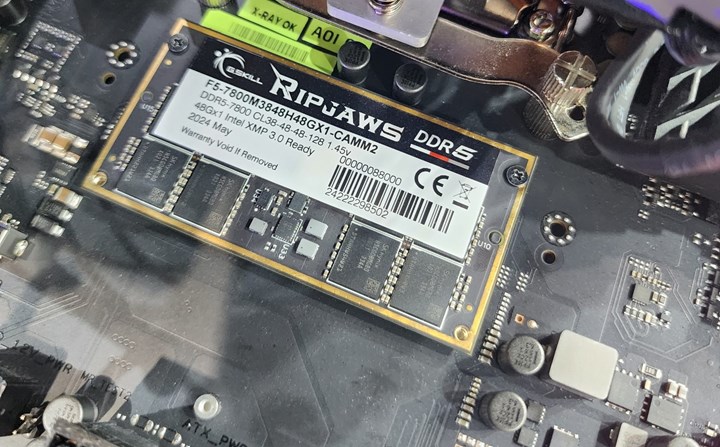 G.Skill, 48 GB kapasiteli CAMM2 DDR5-7800 Ripjaws belleğini tanıttı