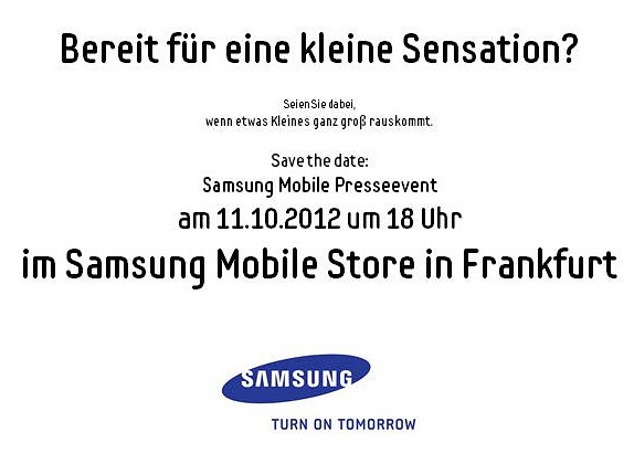 Samsung Mobile, 11 Ekim'de yeni bir basın etkinliği düzenleyecek