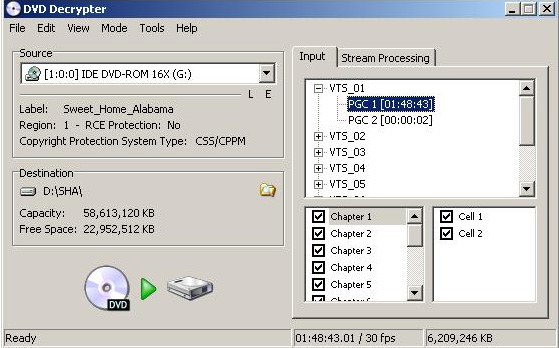  Kolayca Kaliteli DVDrip oluşturmak için AutoGK + DVD Decrypter