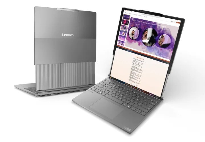 Lenovo, yuvarlanabilir ekranlı dizüstü bilgisayarını yakında tanıtabilir