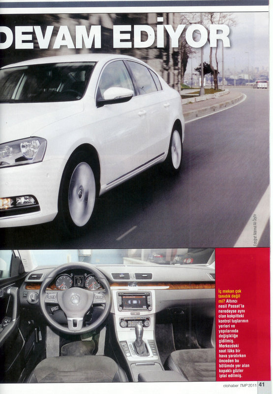  VW Passat 1.4 TSI DSG Otohaber Testi