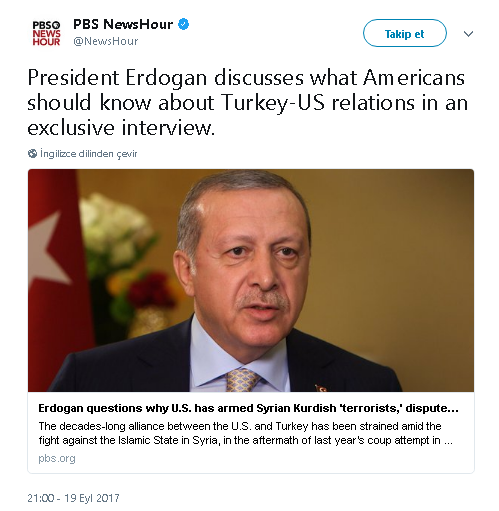 Erdoğan "Trump Korumalar İçin Özür Diledi." Beyaz Saray Kaynağı "Başkan Özür Dilemedi"