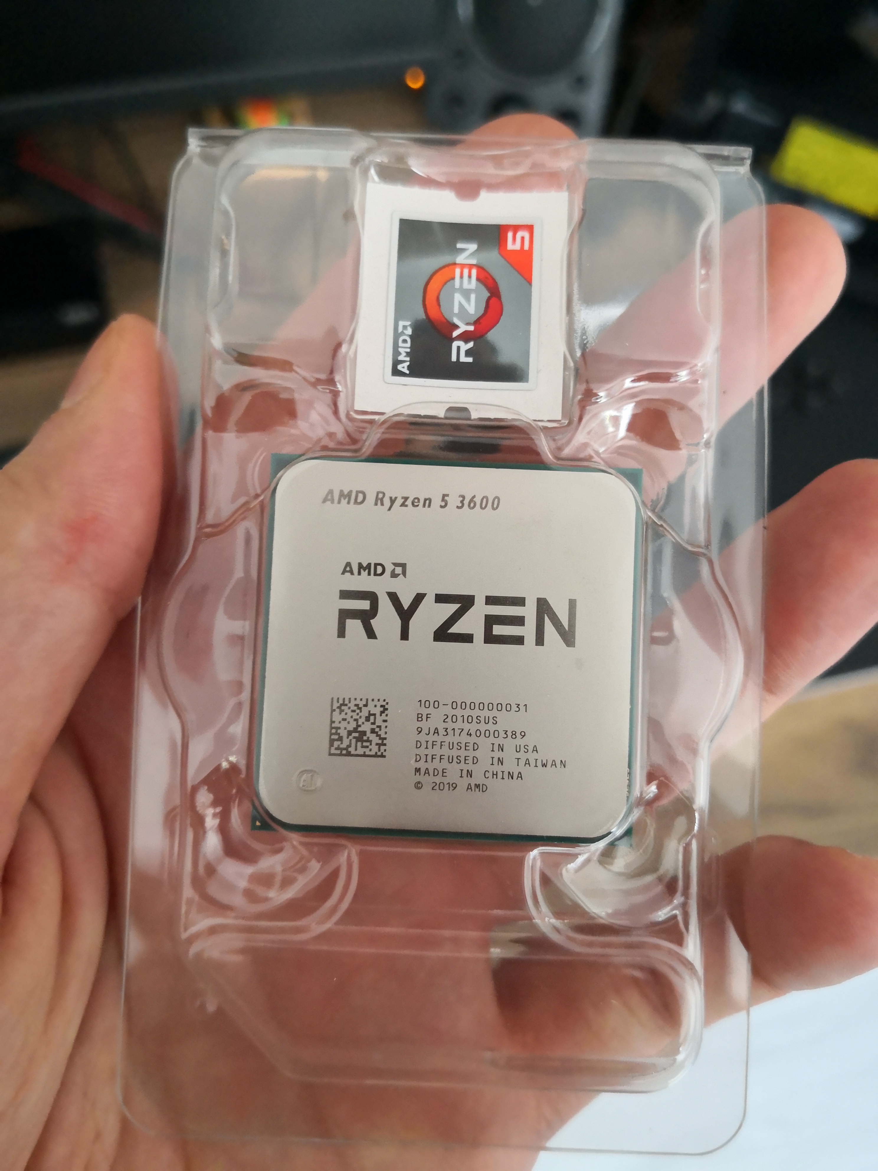 Процессор amd 3600 oem