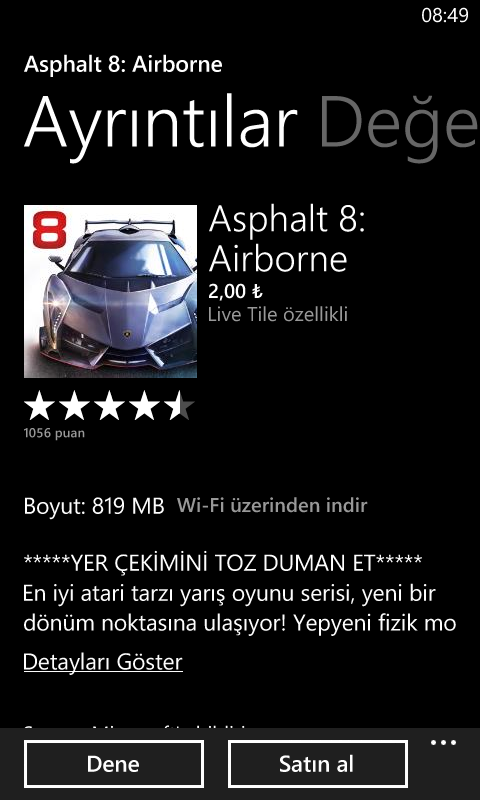 Asphalt 8: Airborne artık tamamen ücretsiz
