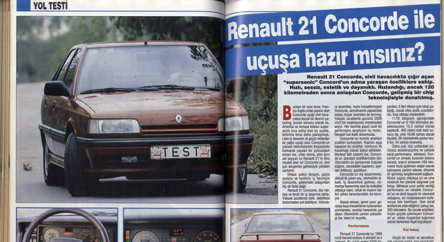Renault 21 concorde