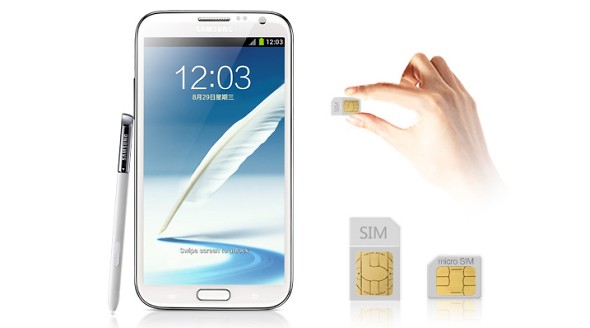  Çift Sim Kartlı Samsung Galaxy Note 2 Çıktı