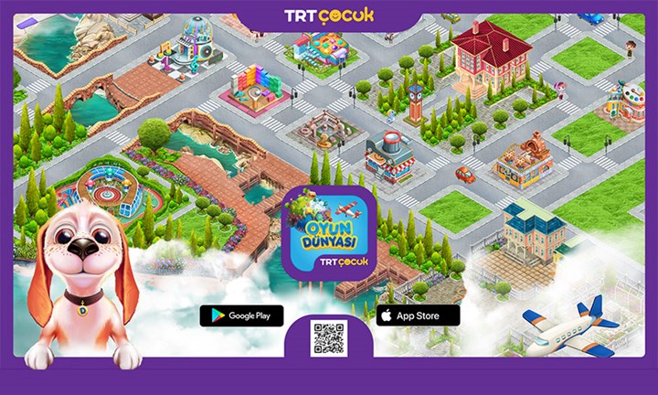 TRT Çocuk Oyun Dünyası indirmeye sunuldu