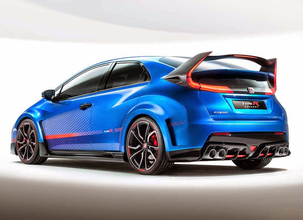  HONDA CİVİC TYPE R KONSEPTİ PARİSTE TANITILACAK