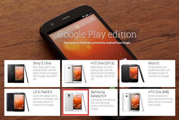 Galaxy S5 Google Play Edition yakında satışa çıkabilir