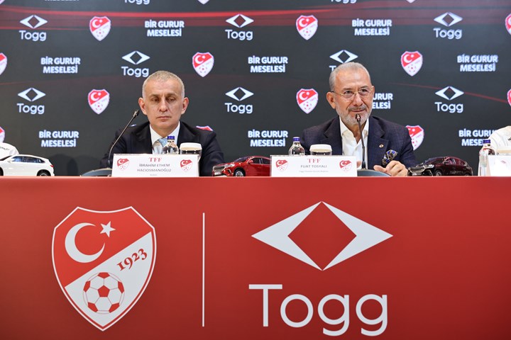 Togg, Milli Takımlar Ana Sponsoru oldu