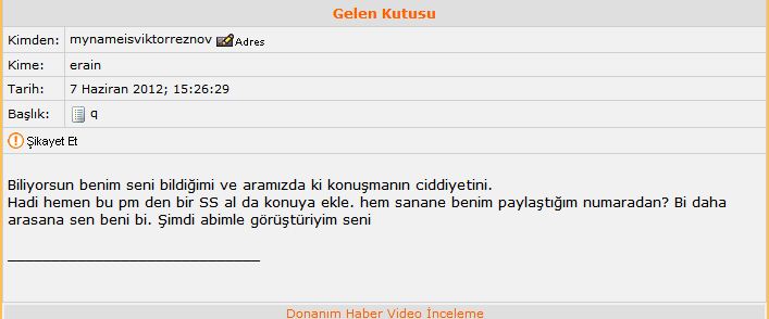  Biraz önce kapatılan telefon sapıklığı konusu kahramanı ile görüştüm