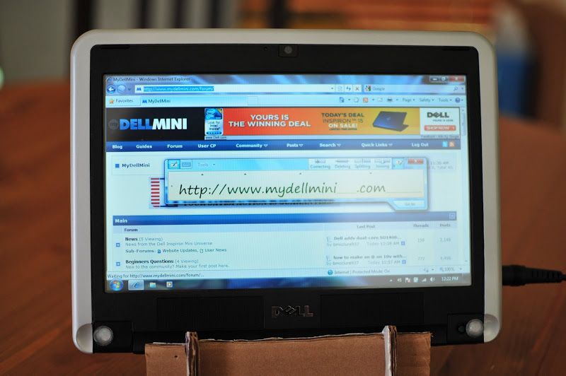  netbook tablet pc değişimi [(dell mini 9)bol fotolu]