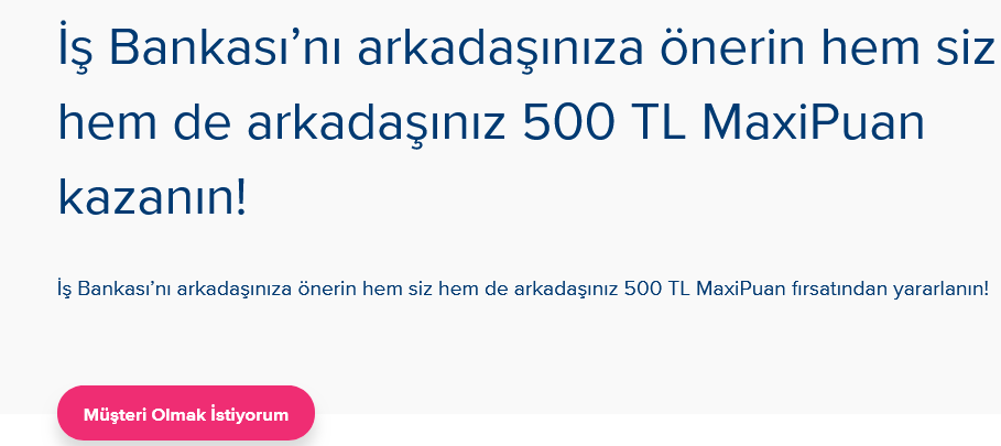 İş bankası 500 tl kazan