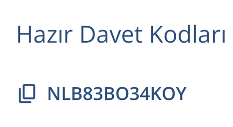 Turk.net Davetiye Paylaşım Konusu