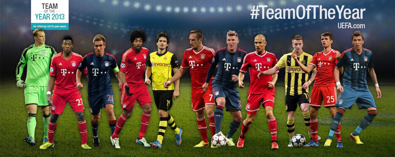  Team Of The Year- UEFA   Forvete Burak Yılmaz'ı Oylayalım.