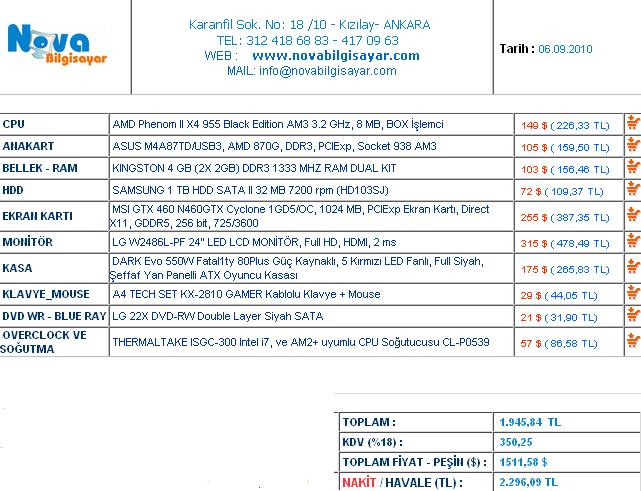  Oyun oynamak ve yazılım geliştirmek için sistem tavsiyesi ?