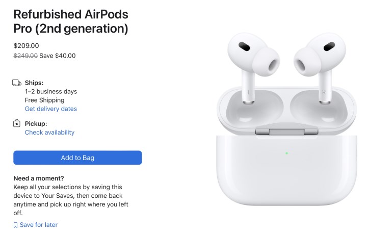 Apple, yenilenmiş AirPods Pro 2 satmaya başladı: İşte fiyatı
