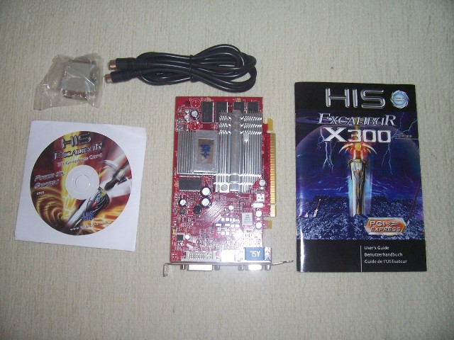  128 MB(256 MB TURBO CACHE) HIS EXCALIBUR  X-300 PC-I EXPRES EKRAN KARTI