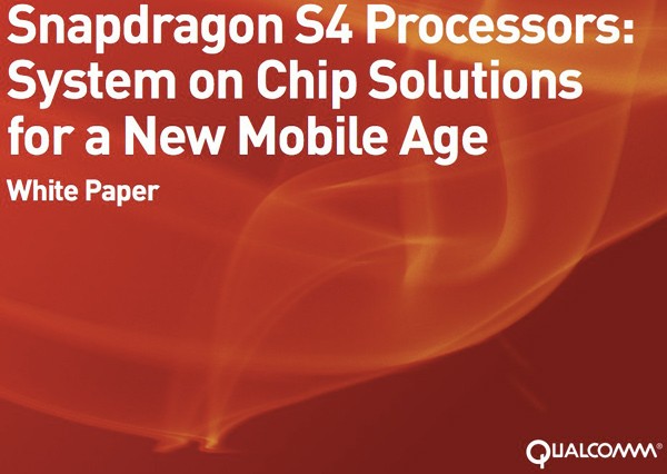 Qualcomm yeni Snapdragon S4 yongada sistemin ayrıntılarını paylaştı 