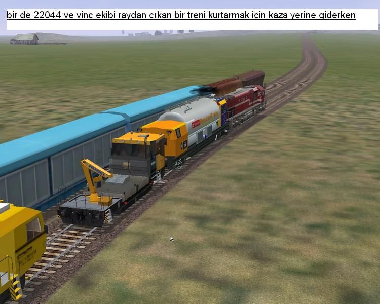  TCDD tren similatörü