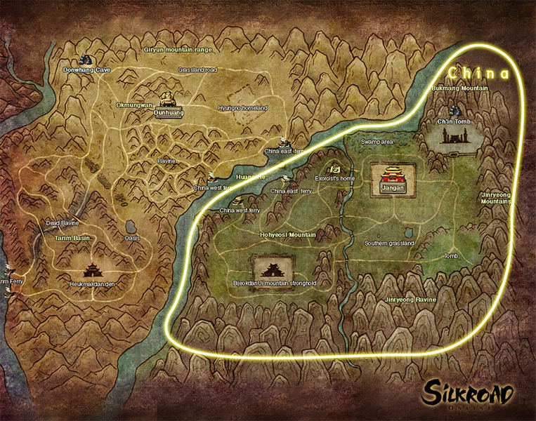  SilkRoad Haritaları
