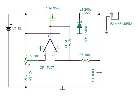  3 pinli fanlar için fan controller yapımı