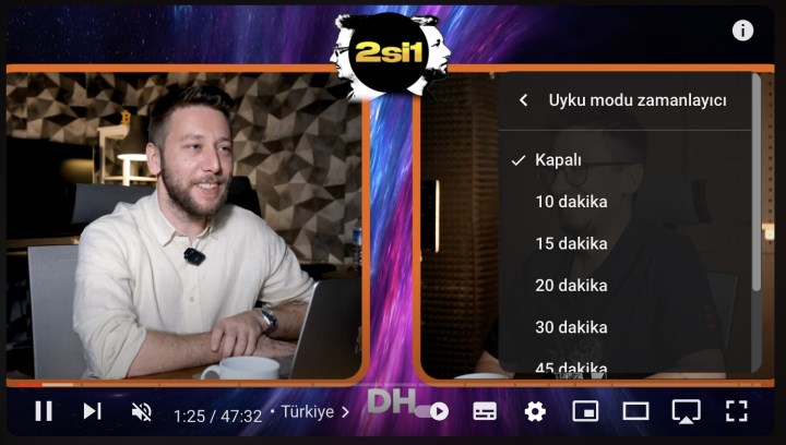 YouTube'a zamanlayıcı (uyku modu) özelliği geldi